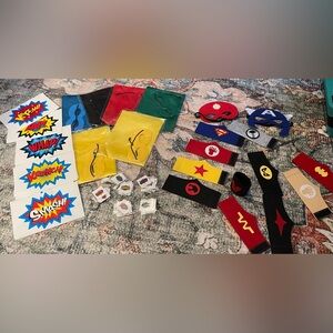 Superhero party accessories